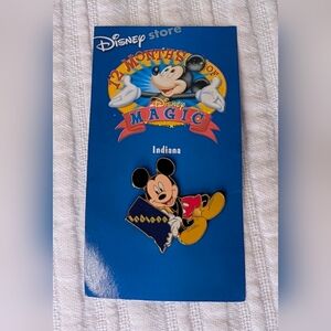 Disney Mickey Mouse Indiana Pin